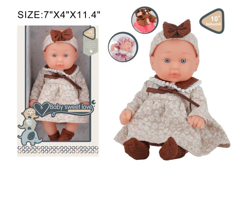 10" Sweet Soft Baby Girl - S010-20B