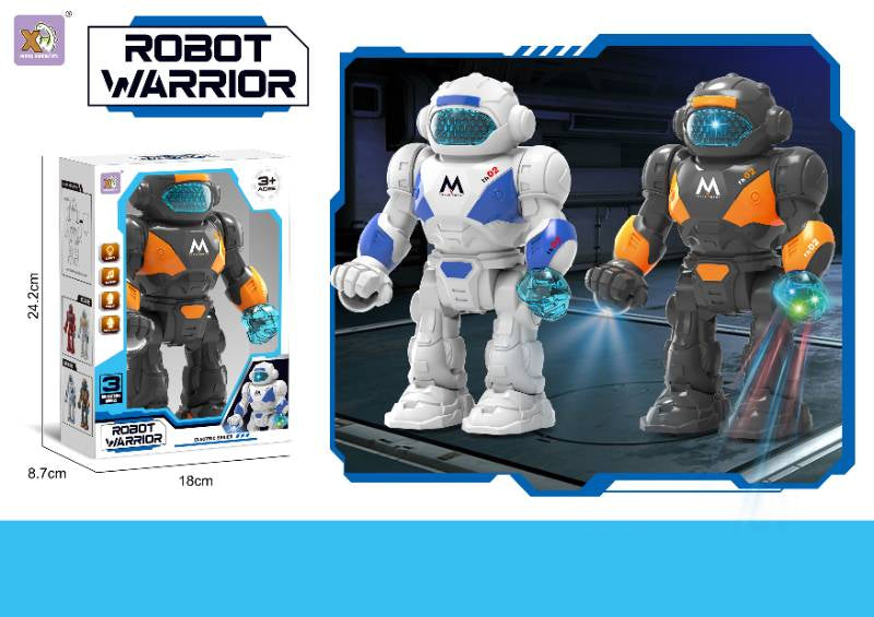 Robot Warrior W/ Light & Music - 8828