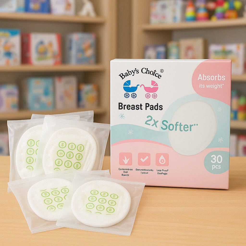 FE177-30-pieces Disposable Comfy Feel 2x Softer Breast Pads