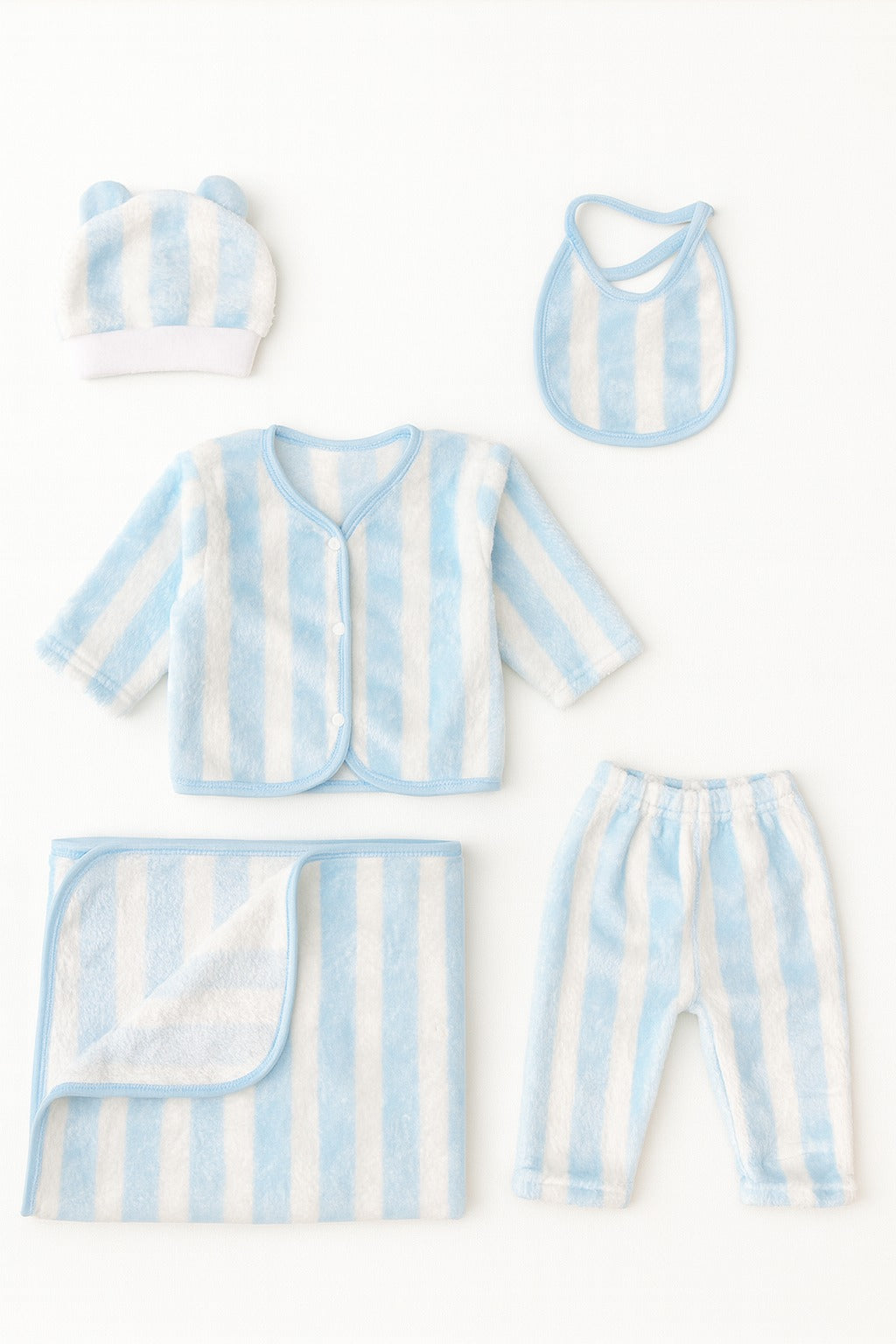 N1011-5 Piece Winter Starter Set - (0-3M)