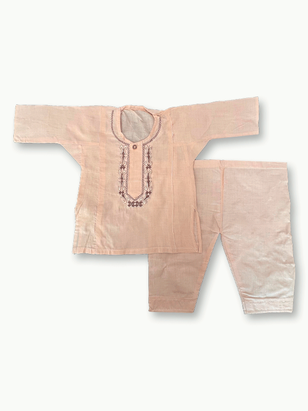 Hand Stichted Kurta Pajama (Newborn)