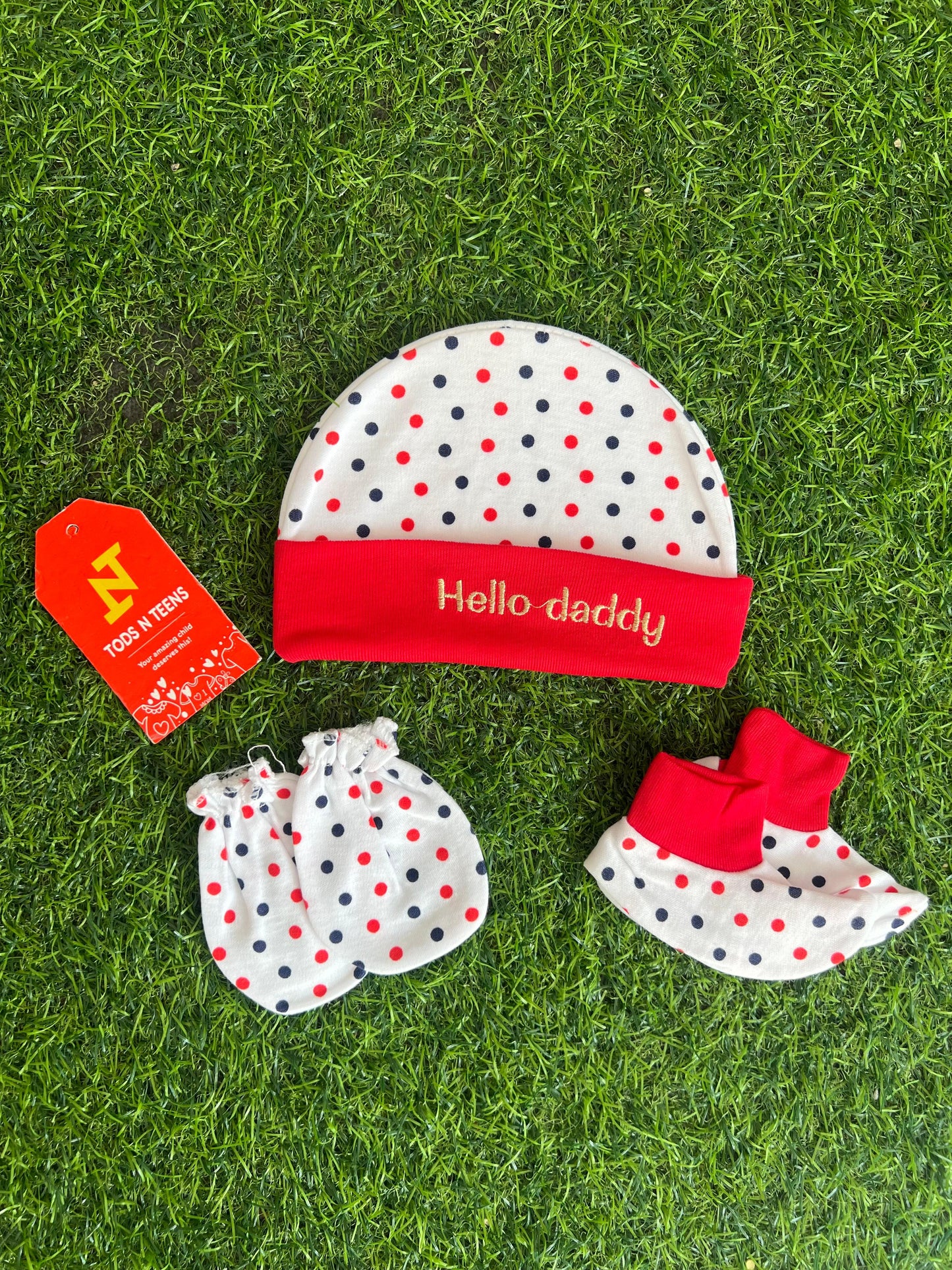 GP1-Cap + Mittens + Booties