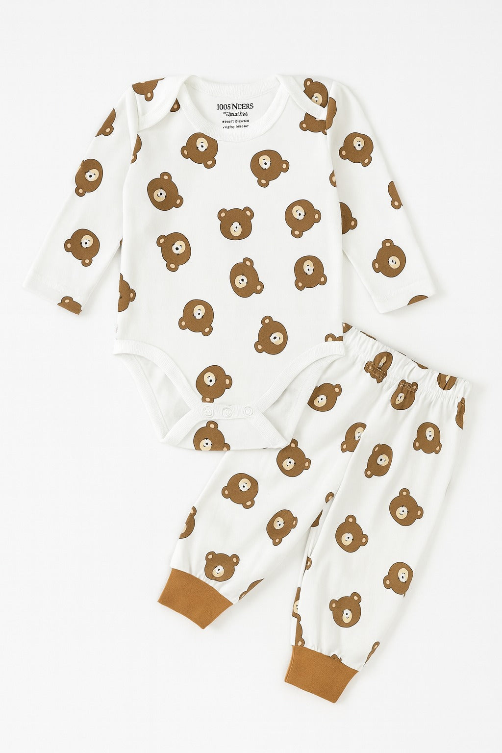 N1017-2 piece Romper + trouser set