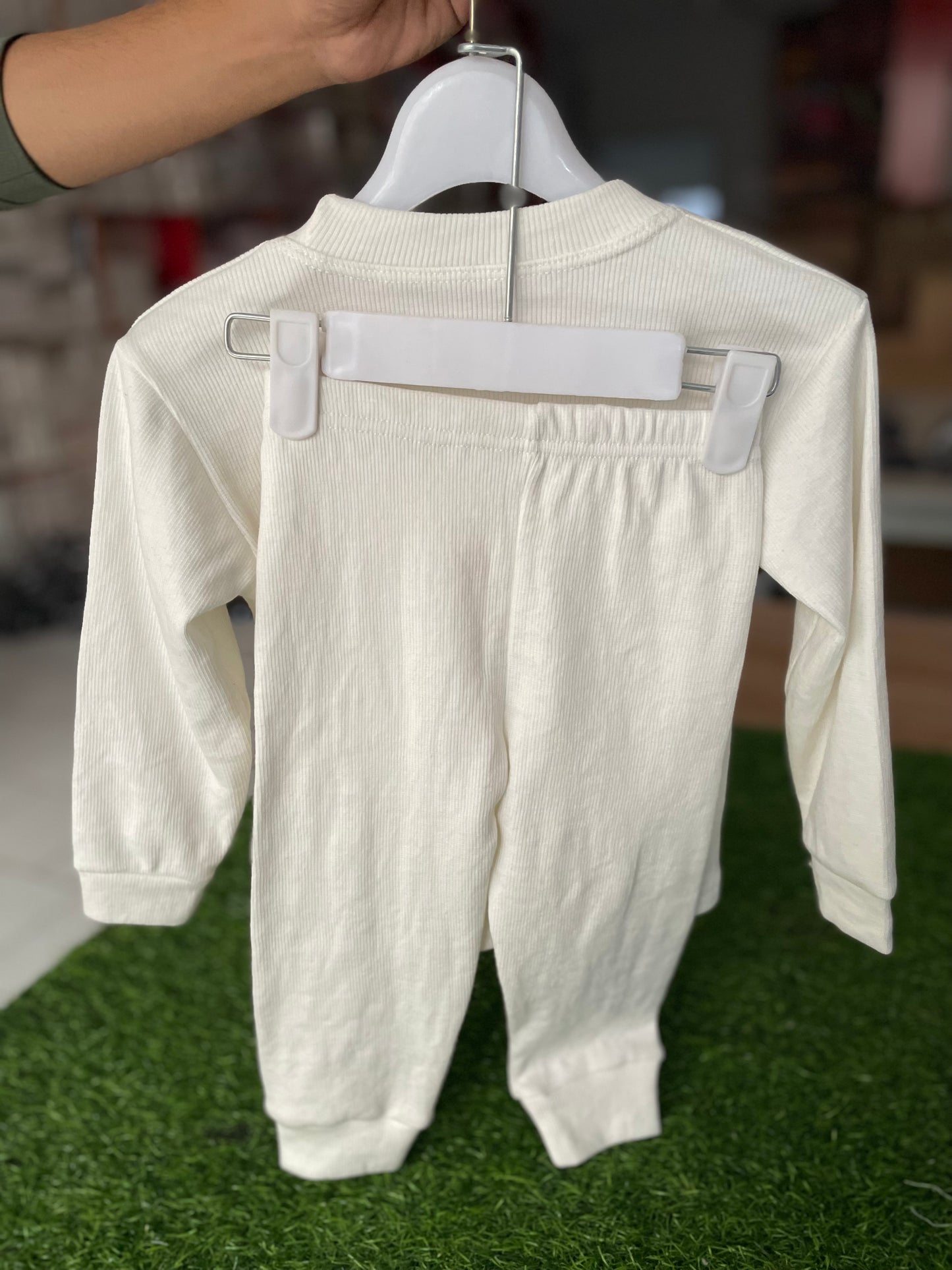 N852-White Warmer Set 2 Piece (0M-36M)