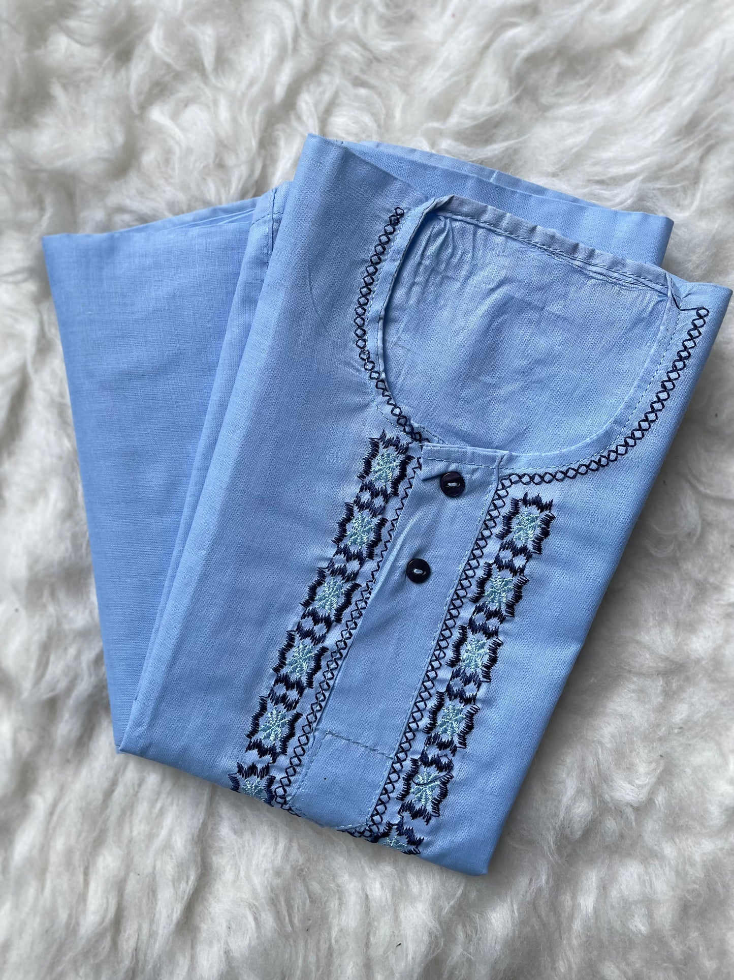 Hand Stichted Kurta Pajama (Newborn)
