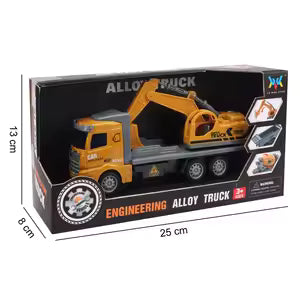 Pull Back Enginering Metal Truck - JM666-51