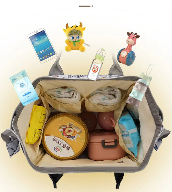 Baby Diaper Bag (Waterproof) Multi Color-DB218