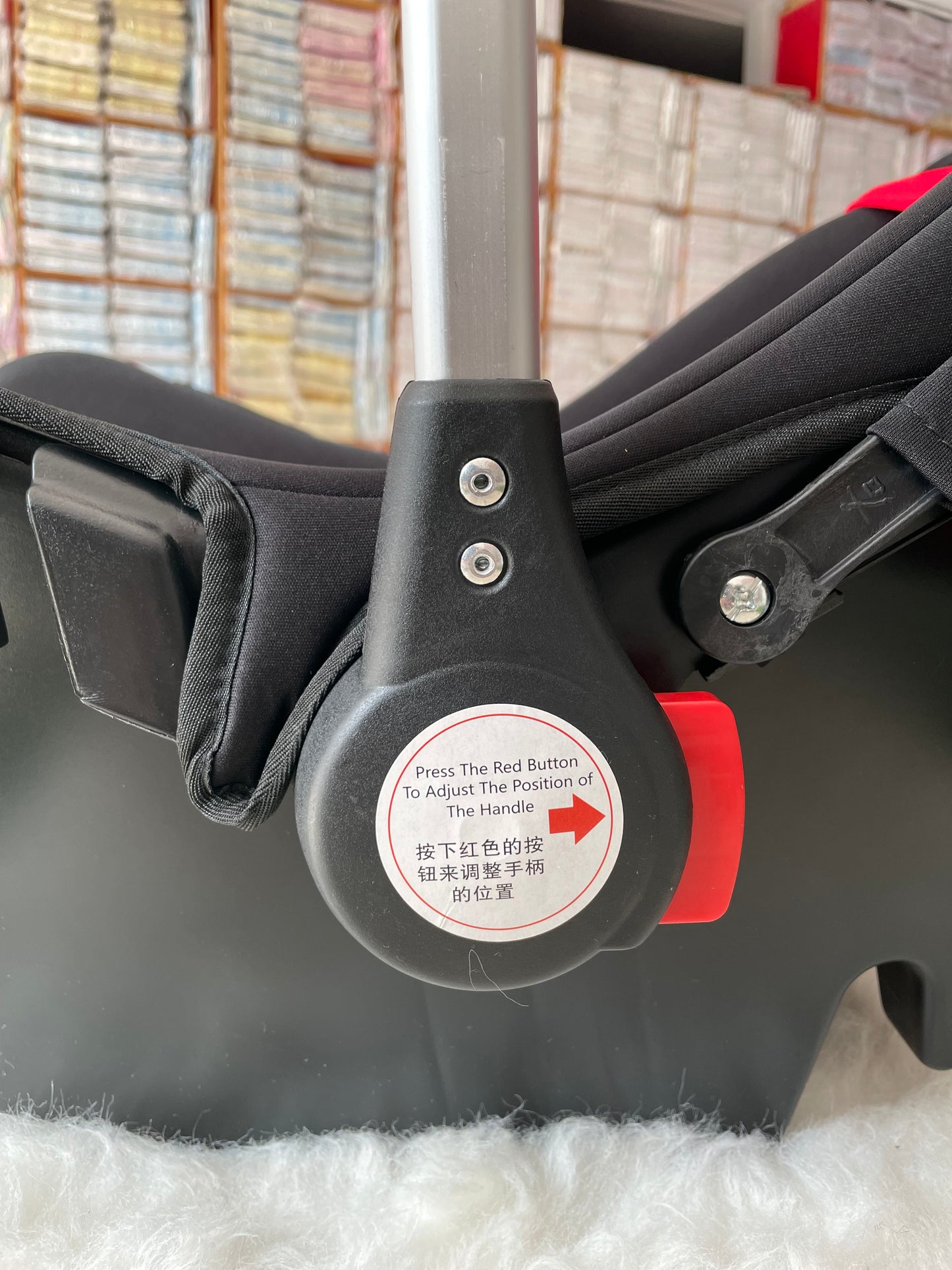 Carry Cot Red SQ001