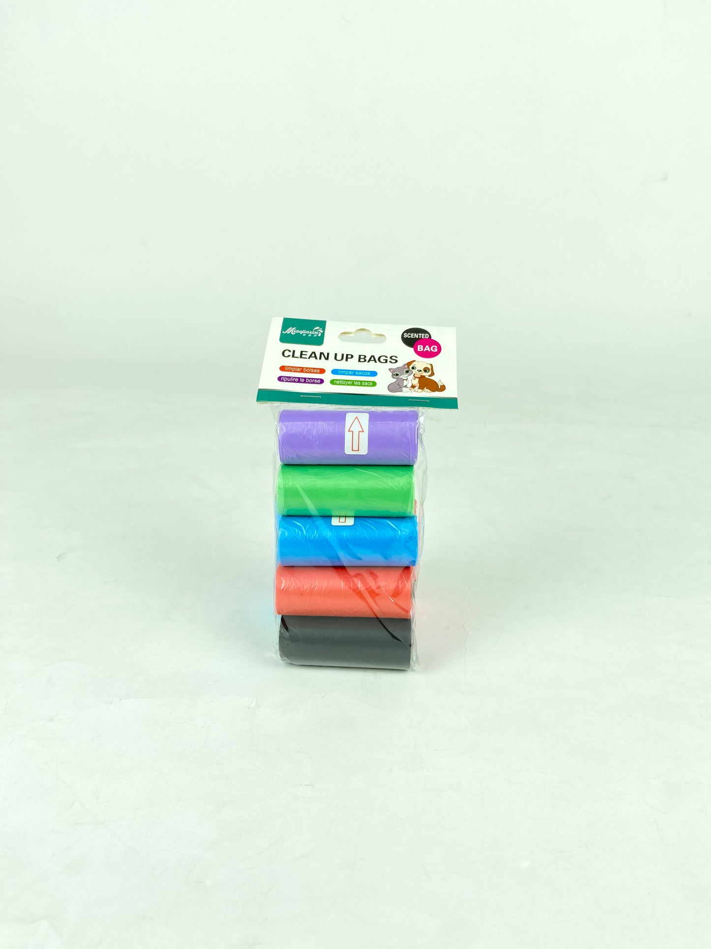 Pack of 5 Disposable Diaper Dispenser Bags Roll
