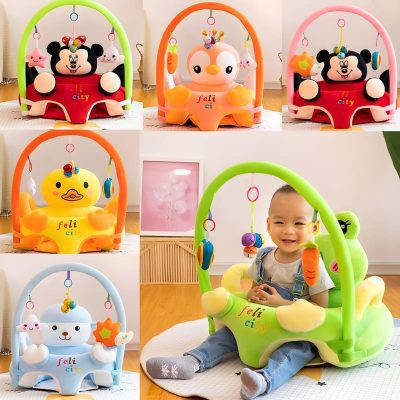 Baby Learning Sofa Support Seat PEACH