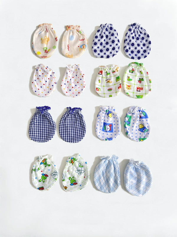 Organic Cotton Baby Mittens-Pack of 3