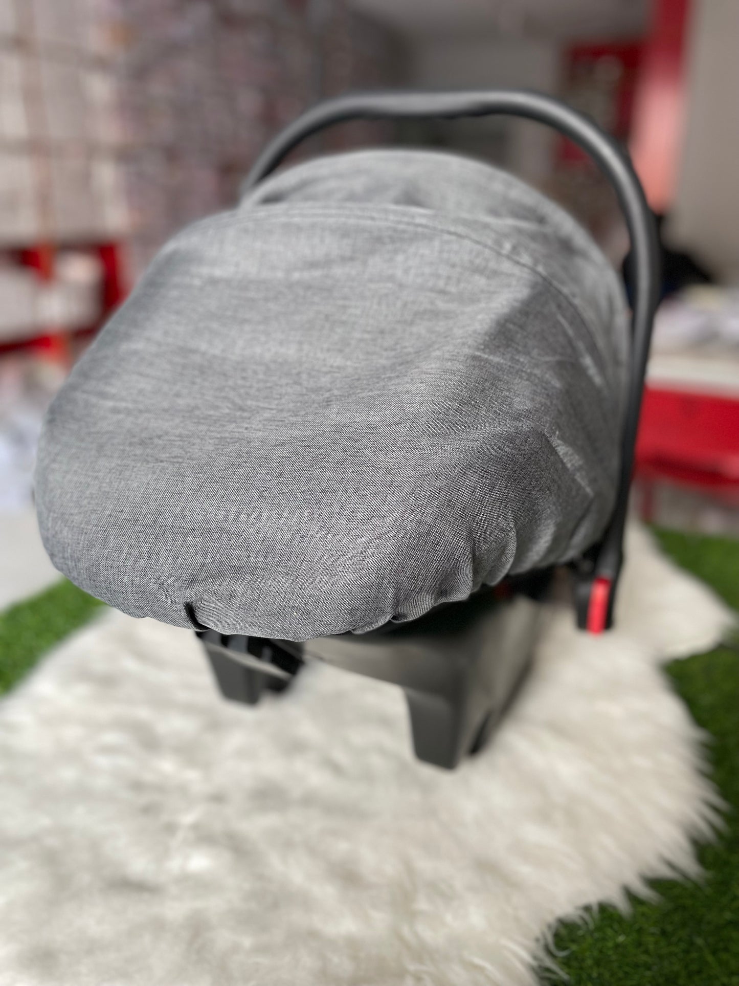 Grey Carry Cot SQ002