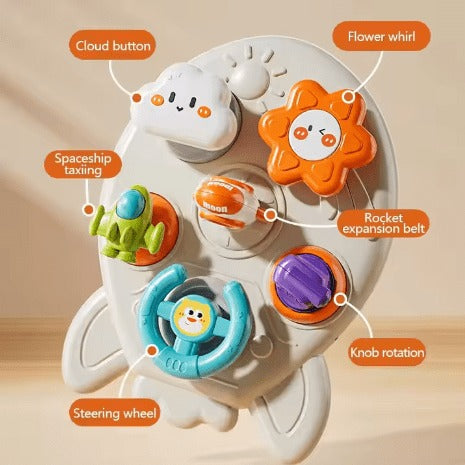 Cartoon Rocket Busy Board-99-23