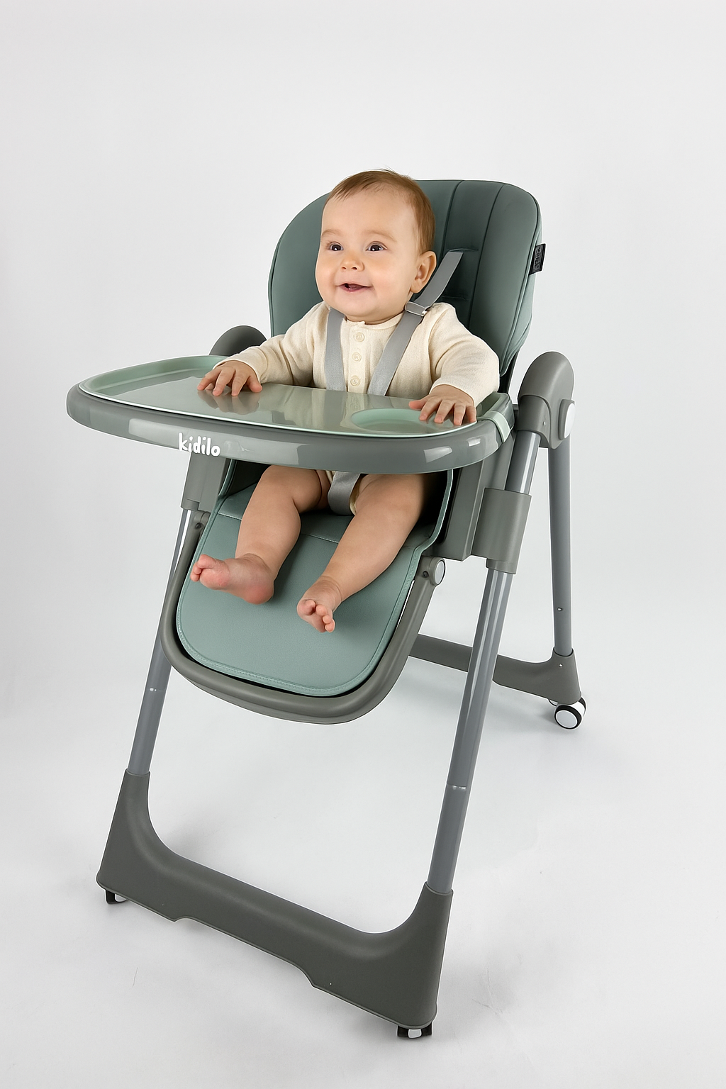 Kidilo Baby High Chair Foldable-AQ-DC01