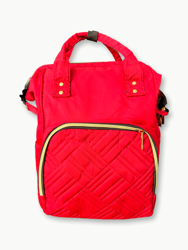 Mommy Shoulder Diaper Bag Red-DB123