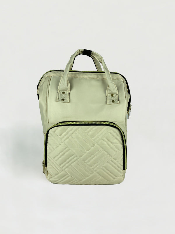 Mommy Shoulder Diaper Bag White-DB124