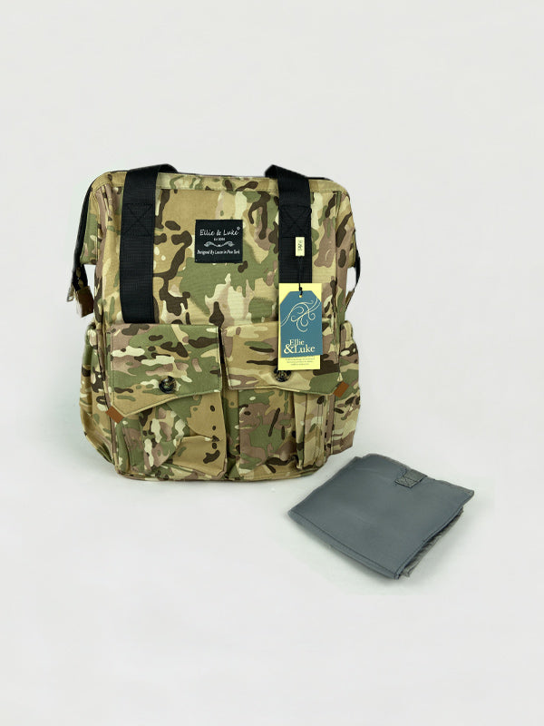 DB189-Little & Luke Bag w/ Hooks-Camouflage