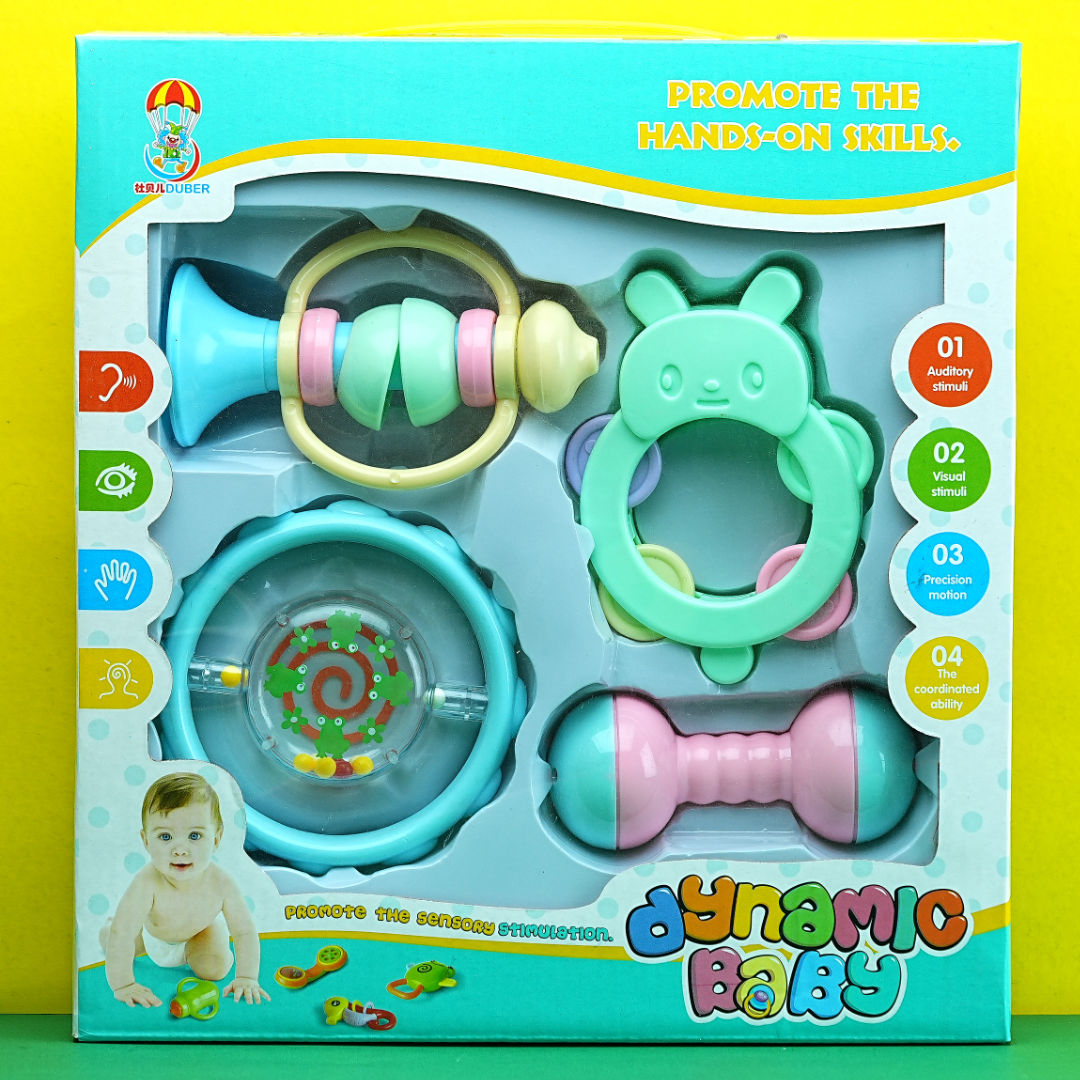 BT47-Colorful & Stimulating Baby Rattles