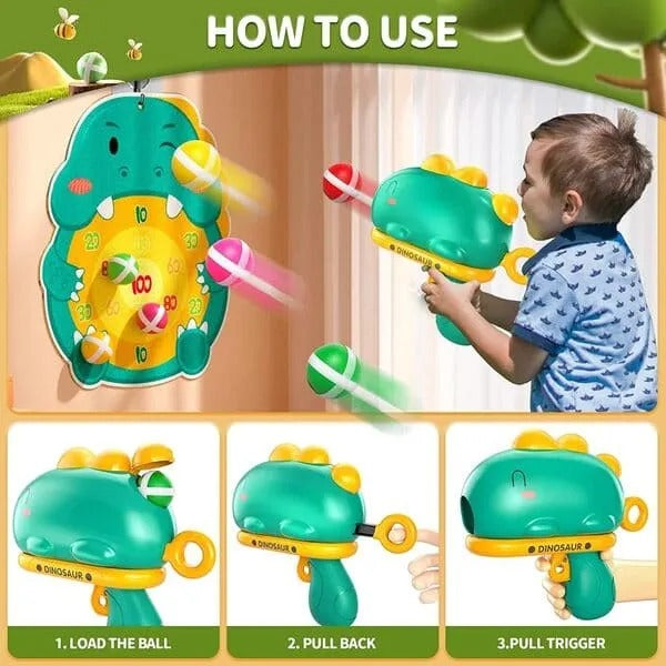 DINO Sticky Ball Gun-ME-176