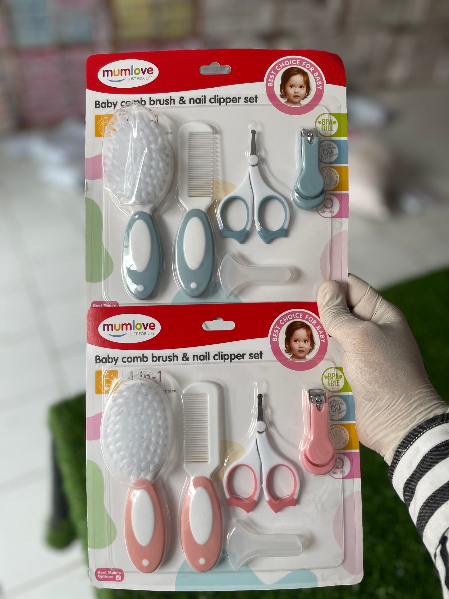 BC128- 4 pcs Grooming Set