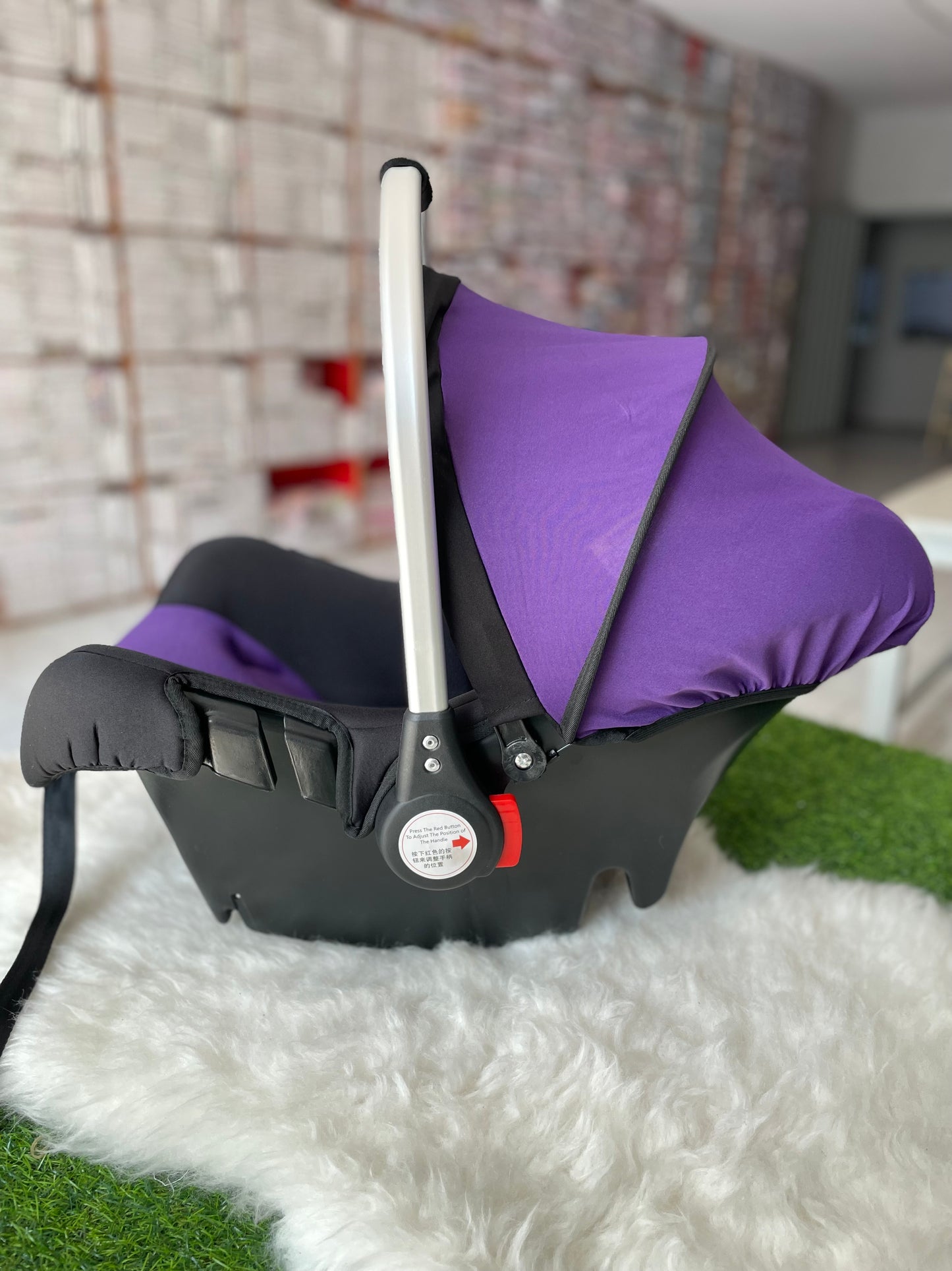 Carry Cot Purple SQ001