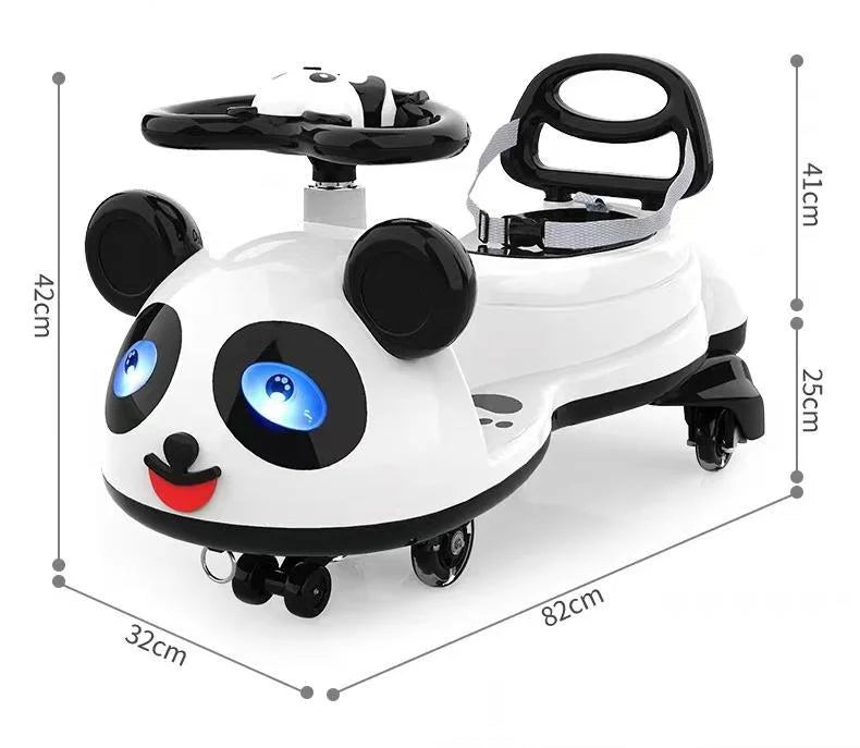 Panda Face Auto Car WIth Music TW-658