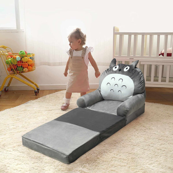 BG89-Grey Totoro Sofa Come Bed