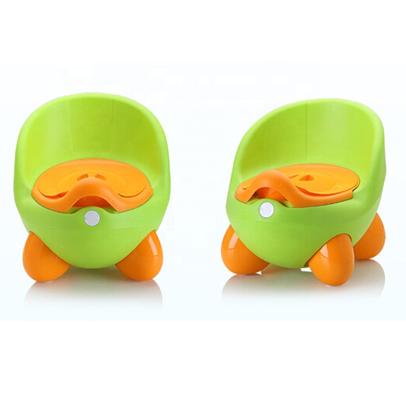 Portable Training Toilet Seat with Back Rest GREEN-BZ-P112