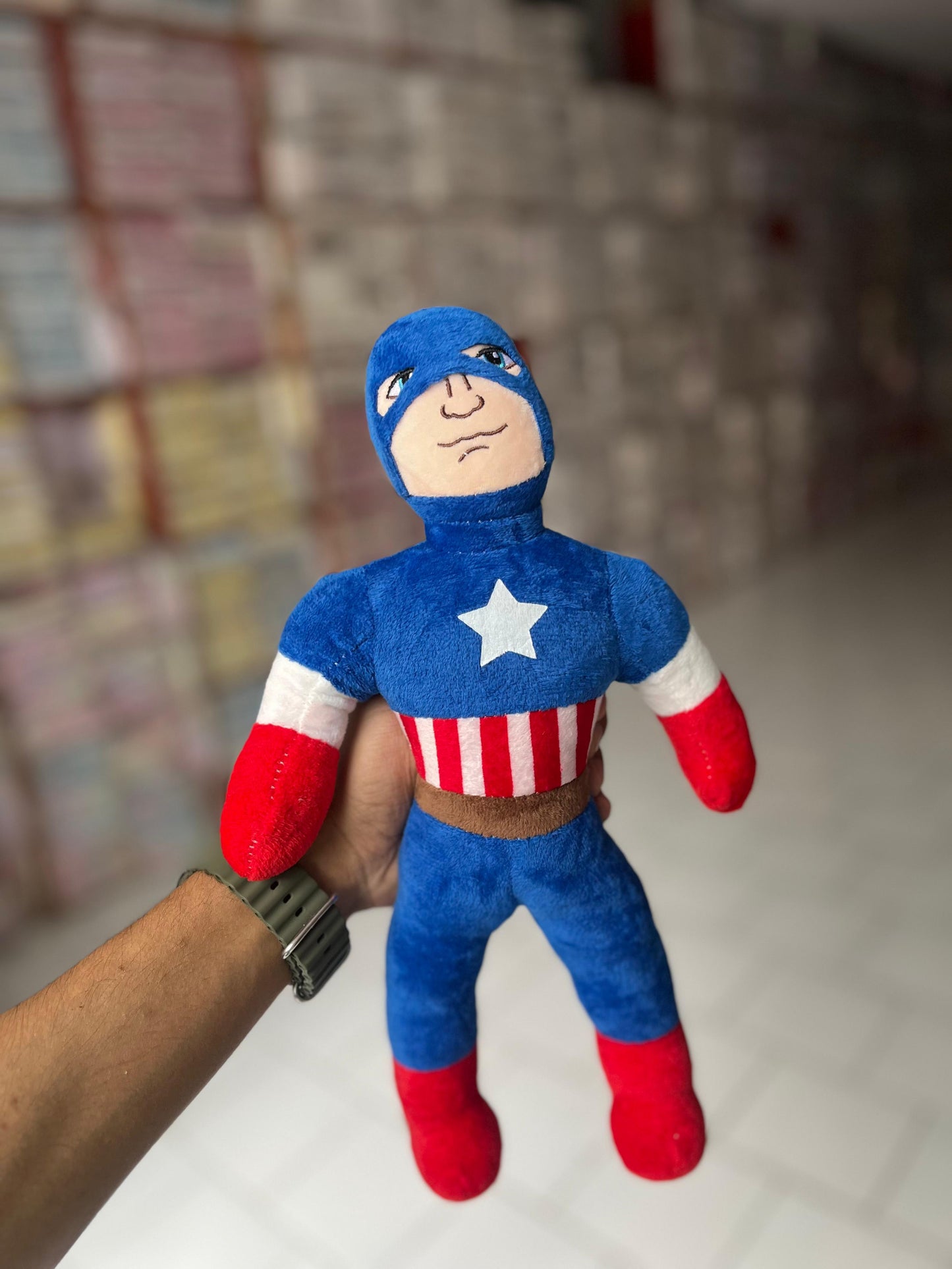 Captain America Stuff Toy 36cm