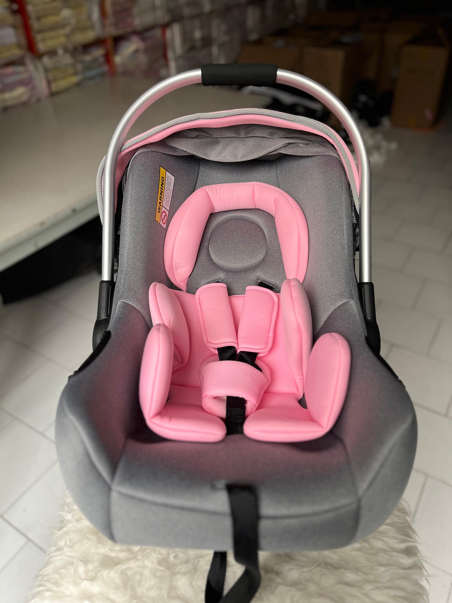 Pink Carry Cot C001