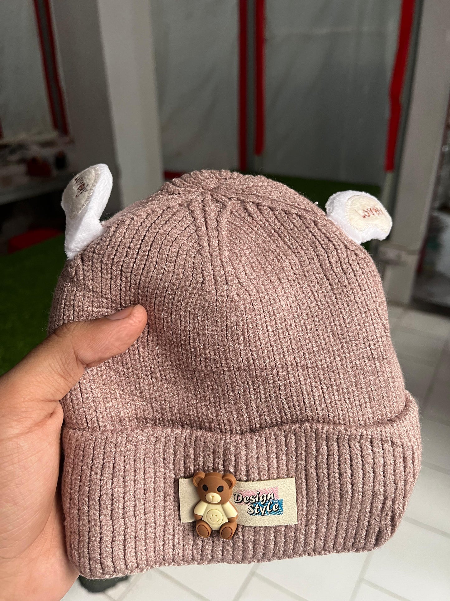 CP159-Woolen Cap 1-4Y