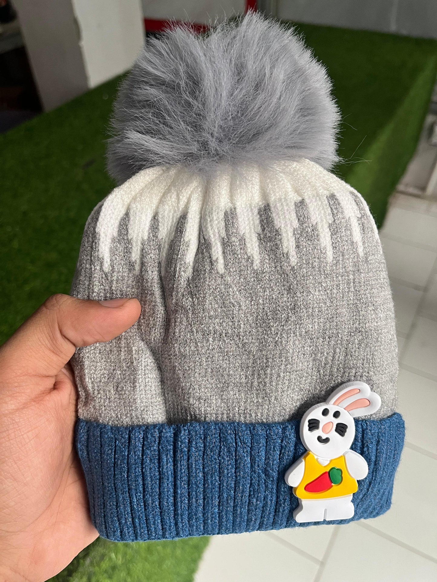 CP162-Woolen Cap 1-4Y