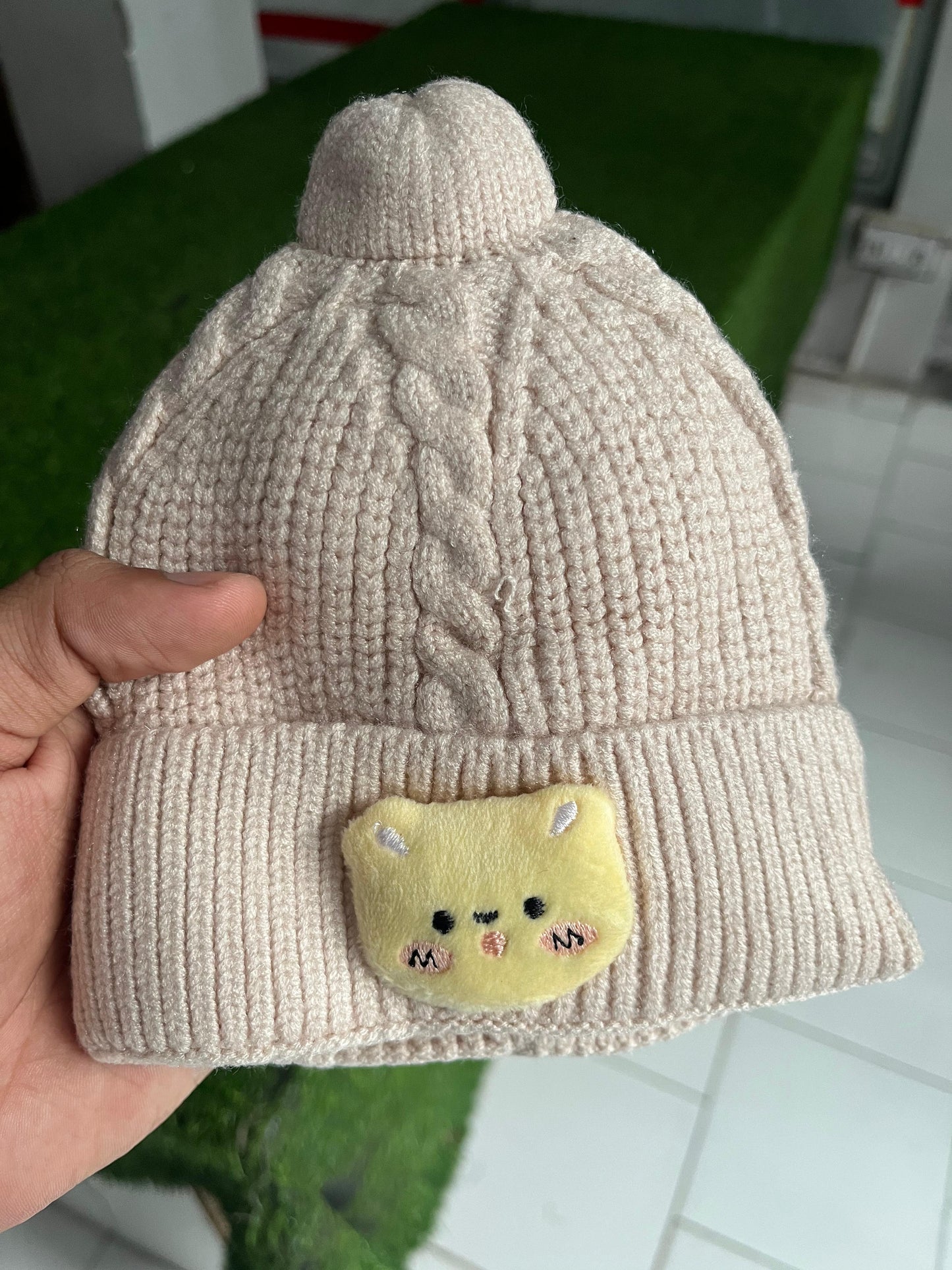 CP163-Woolen Cap 1-4Y