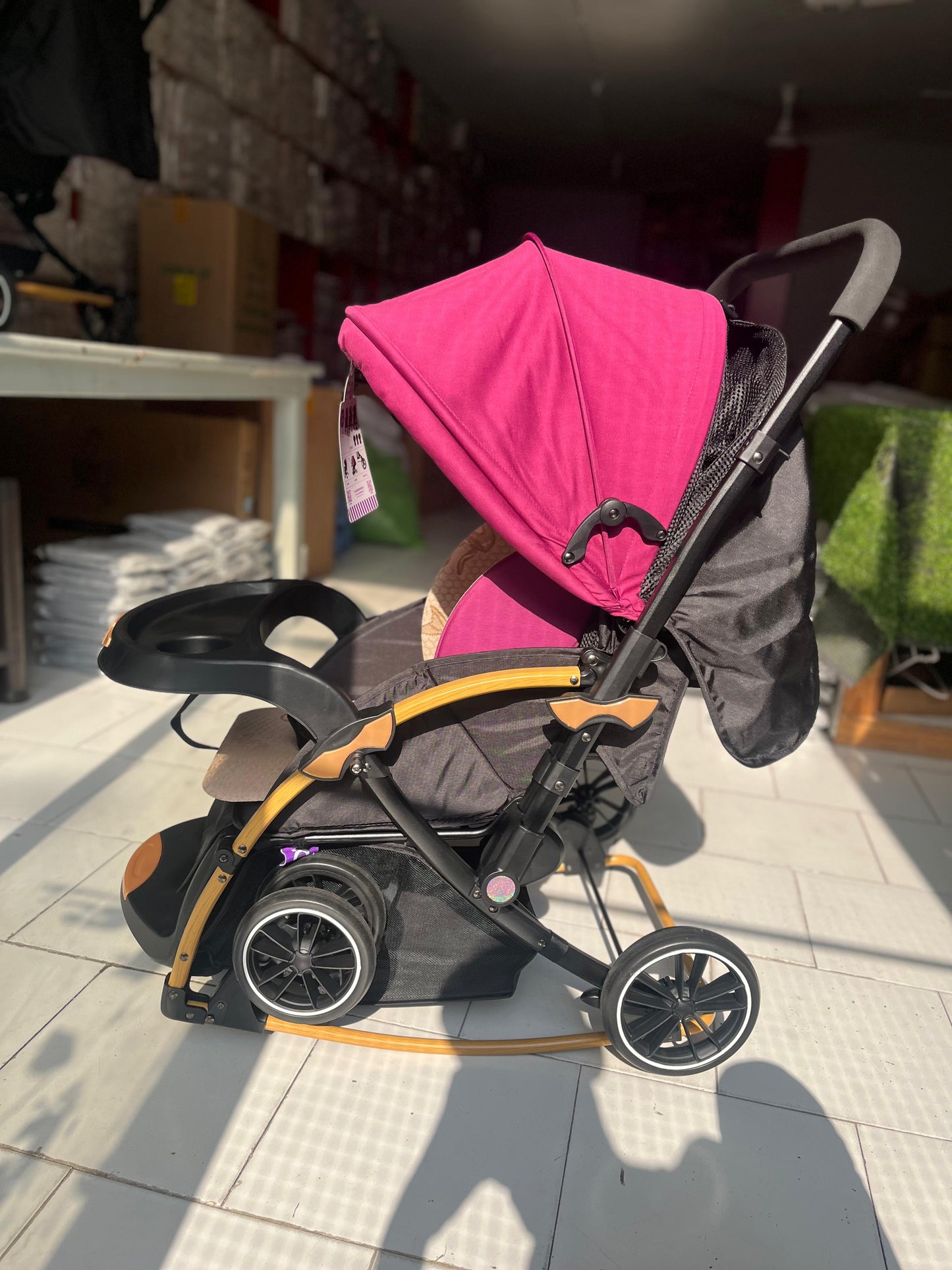 Baobaohao Rocking Baby Stroller - C3