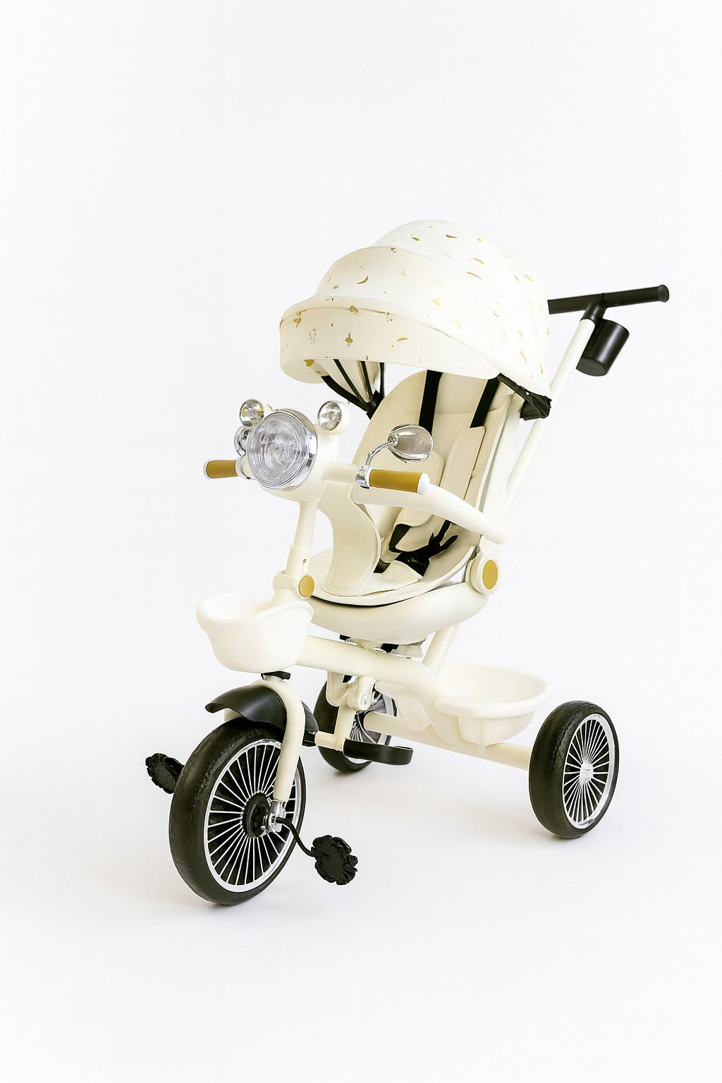 3-in-1 Baby Stroller TriCycle-Reclining Seat