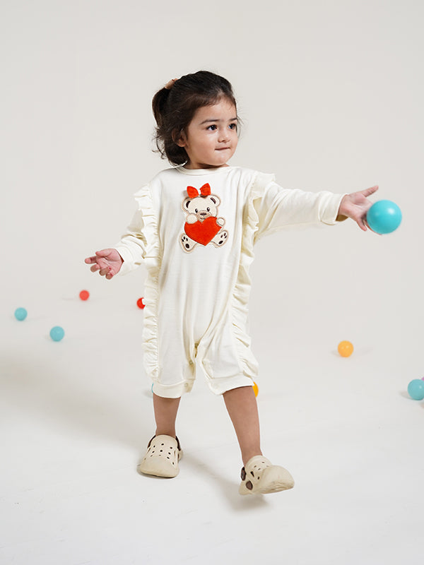 Teddy Ruffle Love (0-36M)