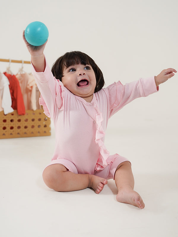 Pink Maple Frill Dress (0-36M)