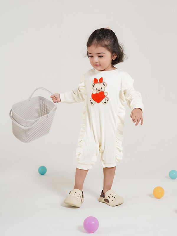 Teddy Ruffle Love (0-36M)