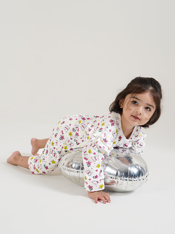 Floral Maple Frill Dress (0-36M)
