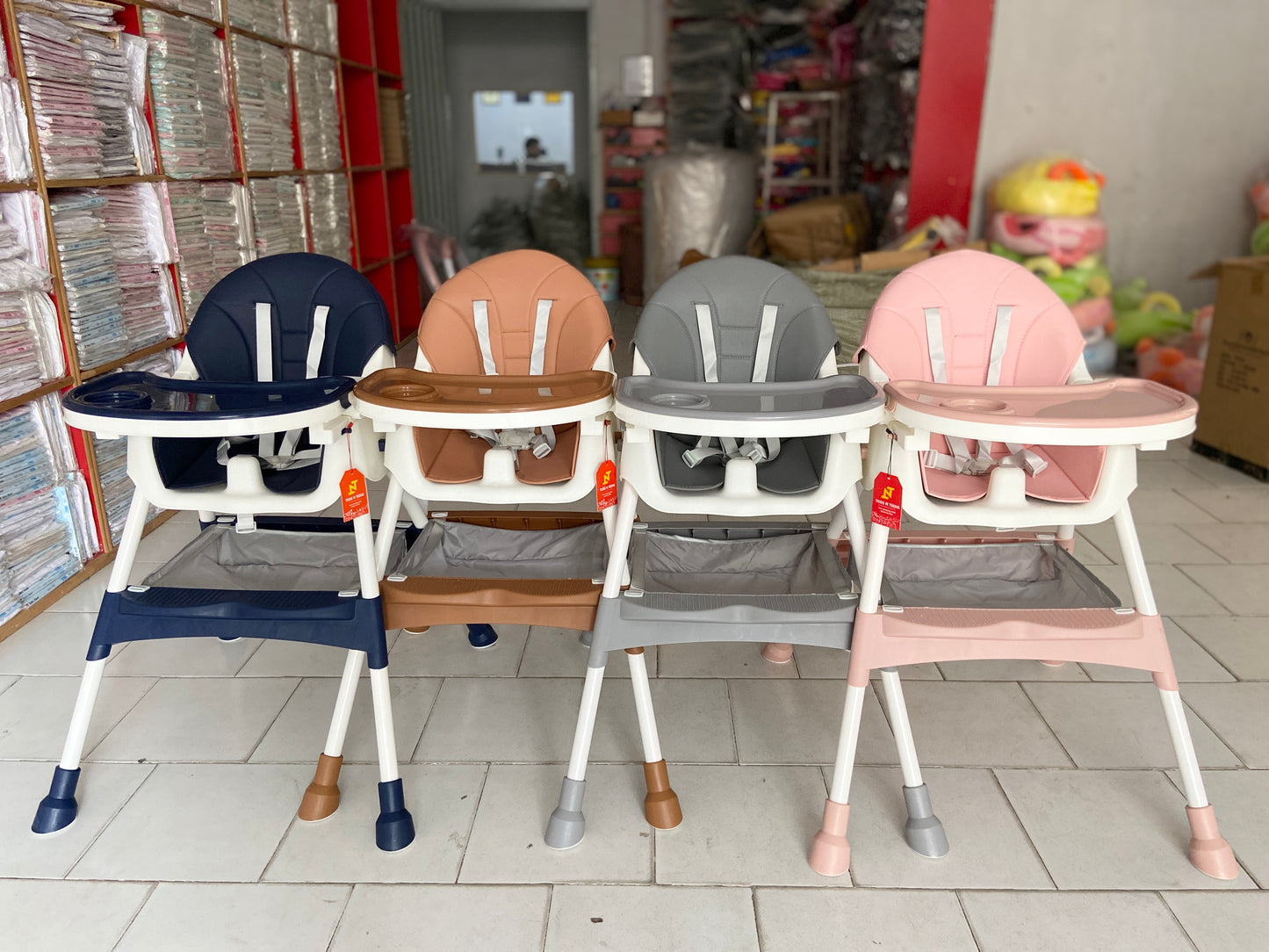 Infant Adjustable Baby High Chair-AQ-618