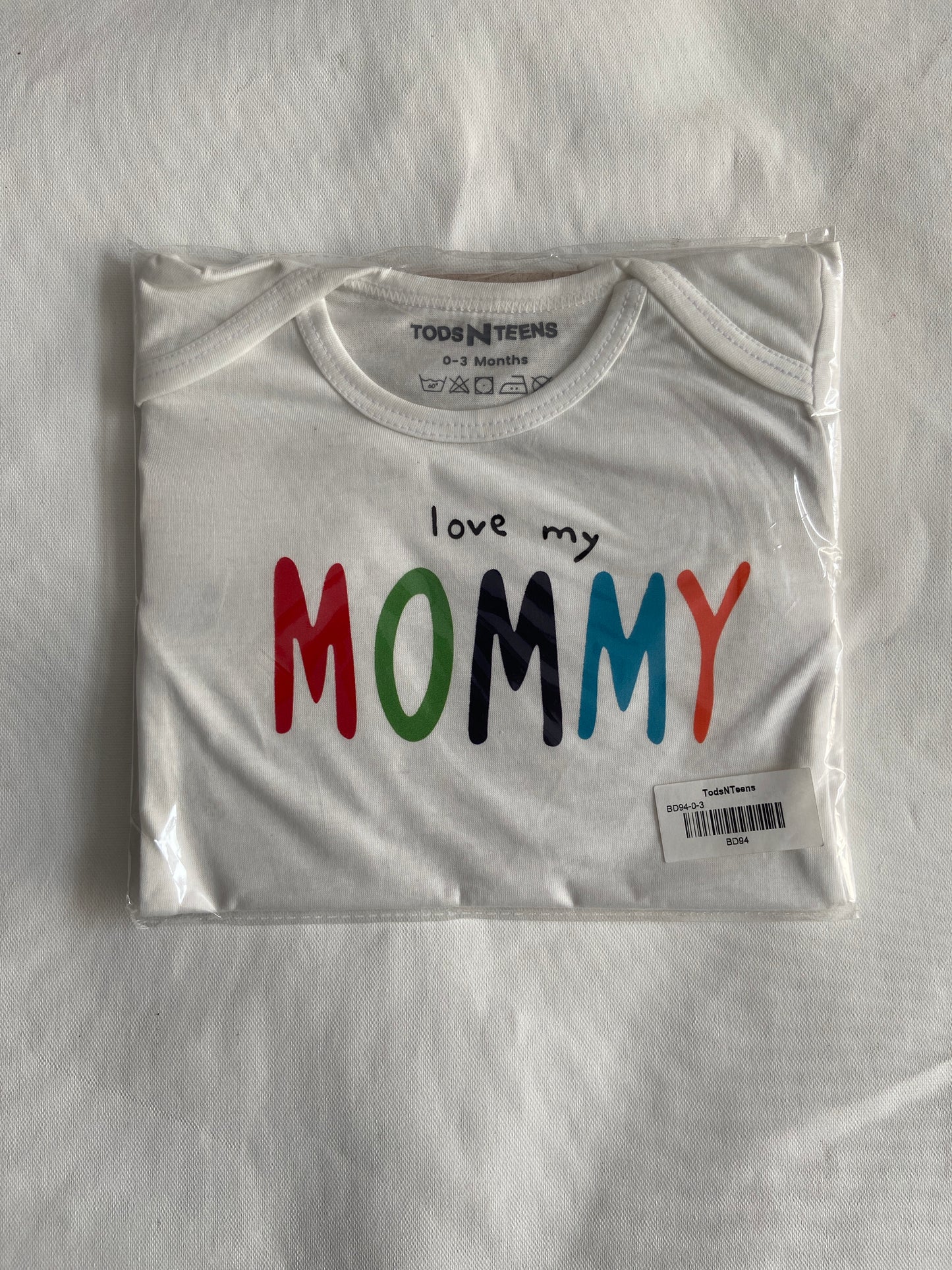 love my Mommy Romper 0-9M