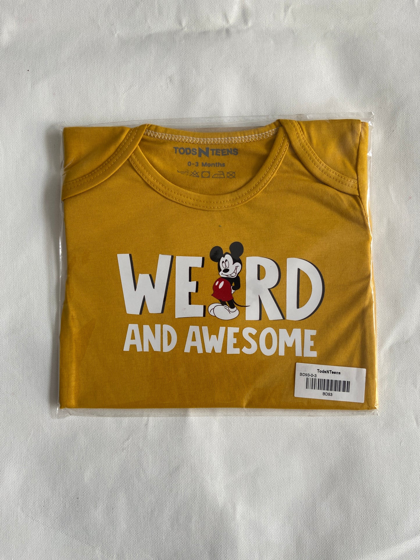 Weird and Aweseome Romper 0-9M