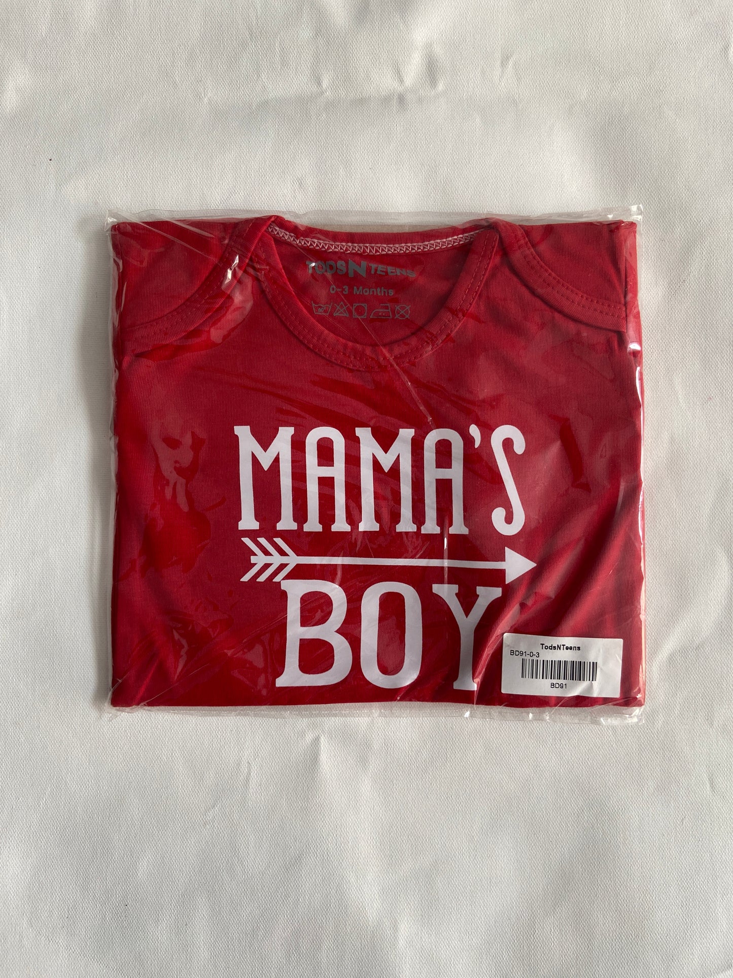 Mama's Boy Romper 0-9M