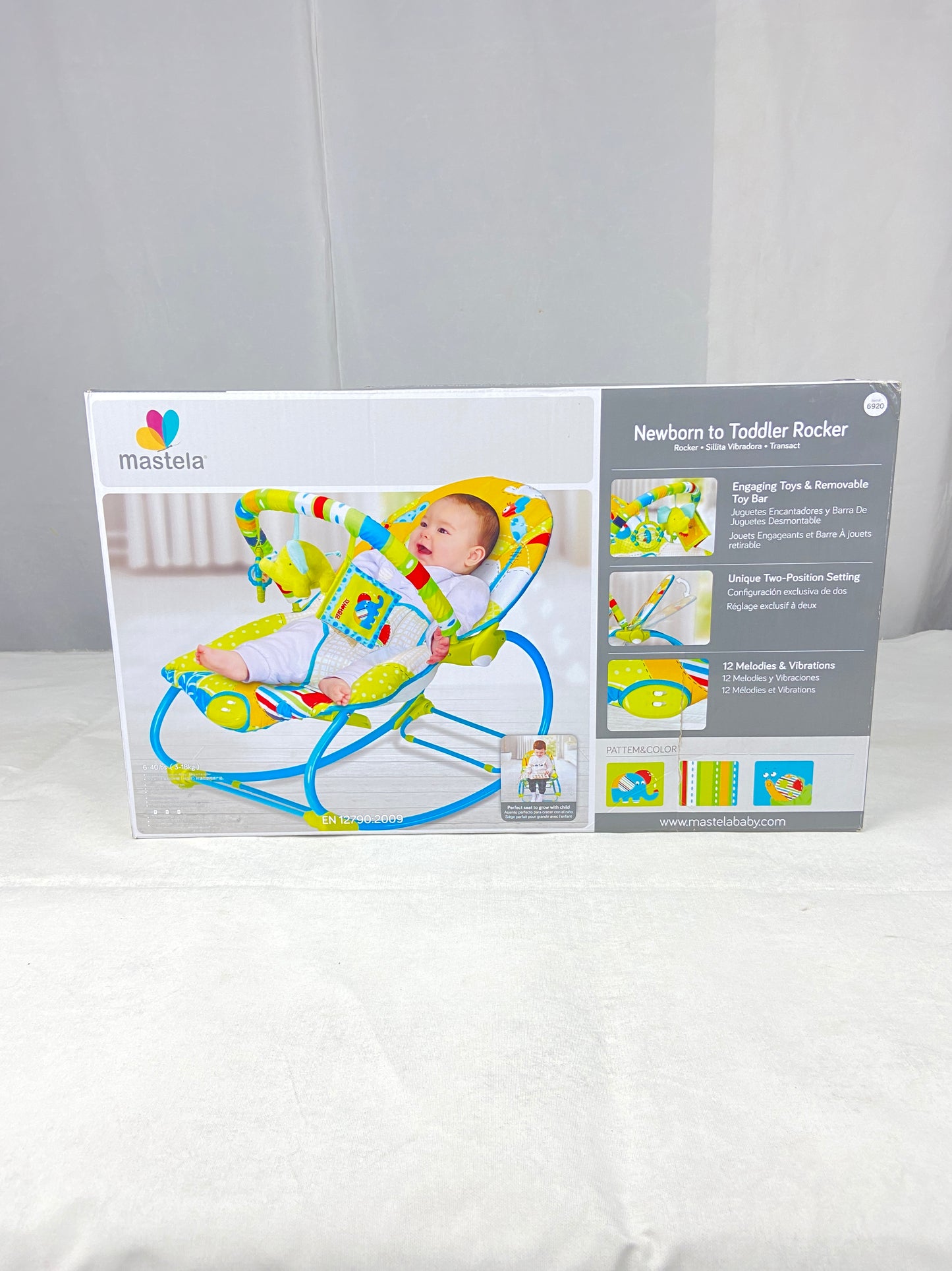 Mastela newborn to toddler rocker 6920