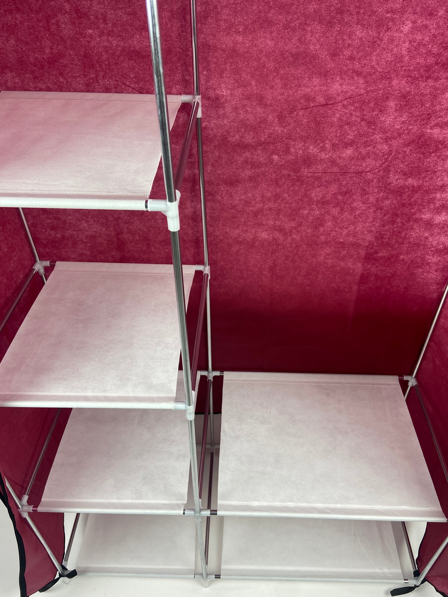 6 Shelves Foldable Microfiber Storage Wardrobe-BZ-88105