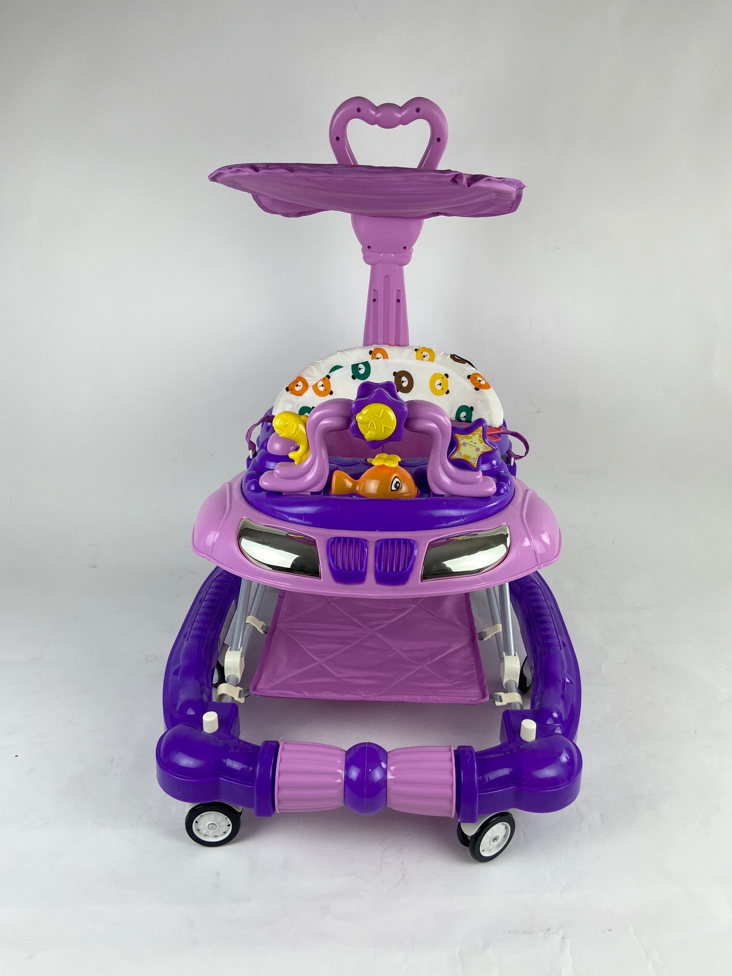 3 in 1 Baby walker With Rocker and Roof 2356