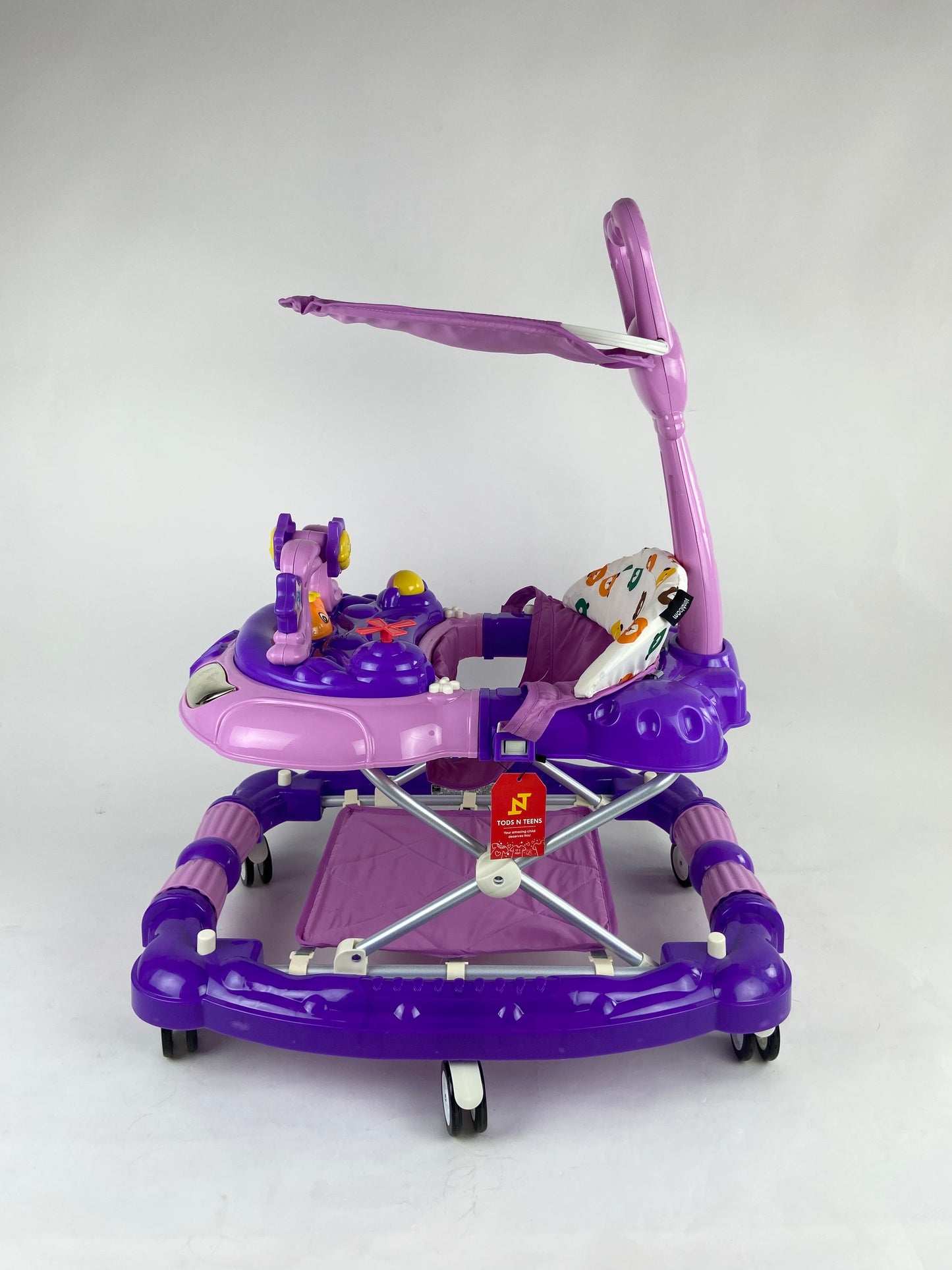 3 in 1 Baby walker With Rocker and Roof 2356