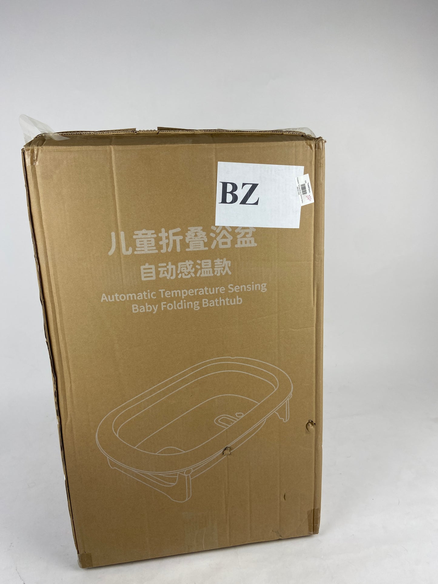 Foldable Temperature Control Baby Bather-322
