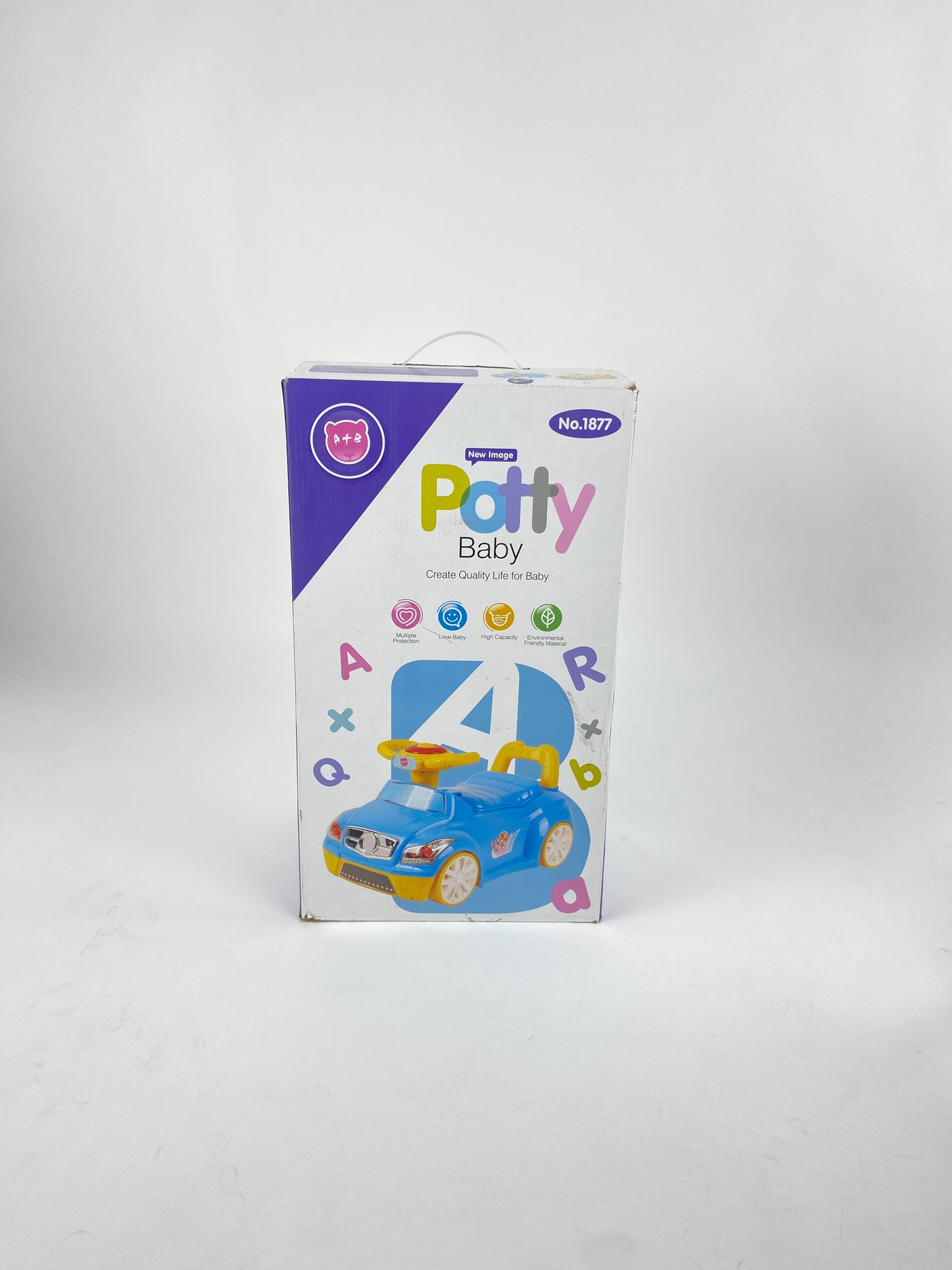A+B Kids Potty Seat and Trainer-Car Style-BZ-1877
