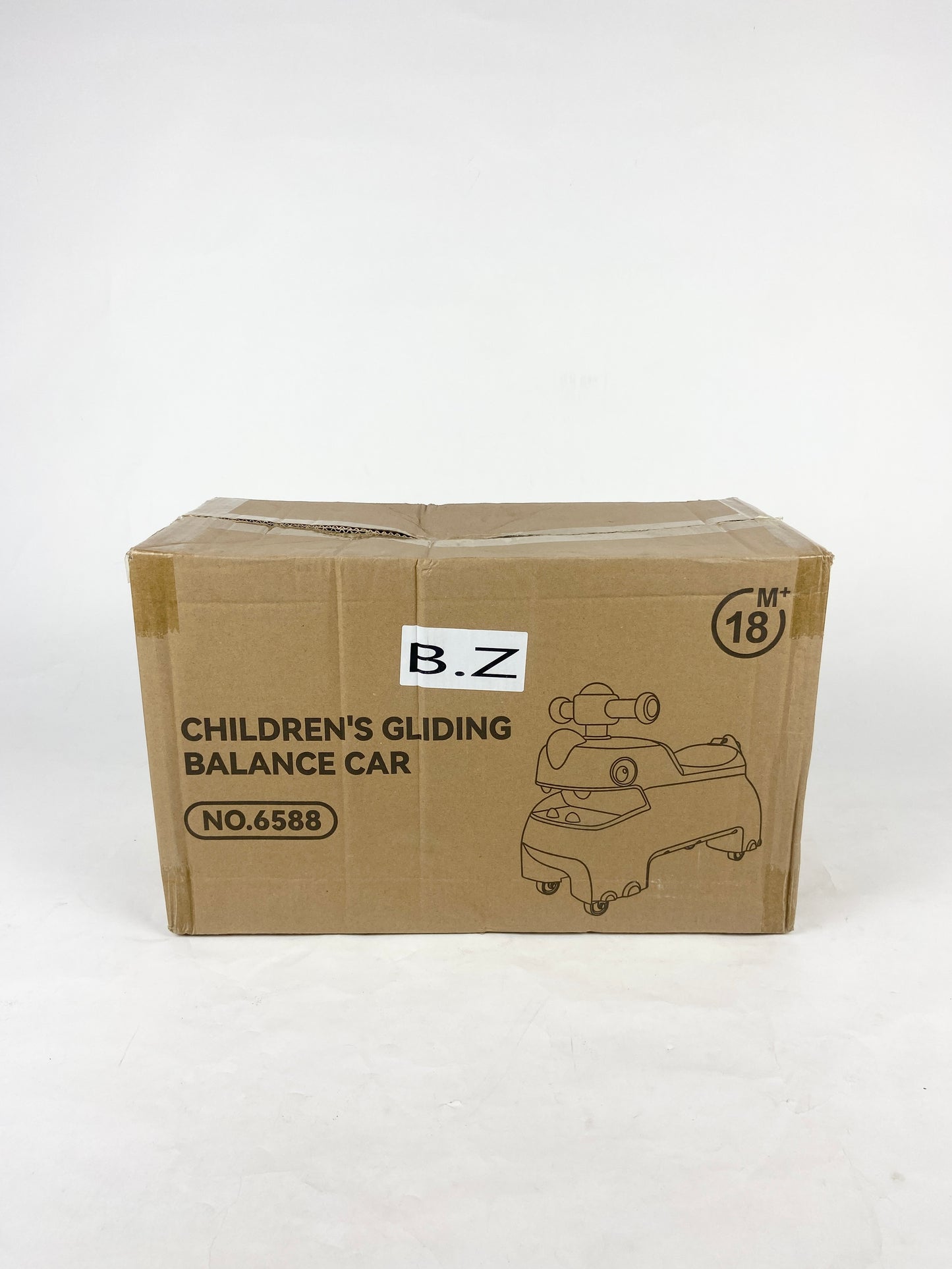 Bebehaha Little Dinosaur Children's Balance Fun Slide Car-BZ-6588